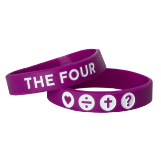 THE FOUR Armband violet